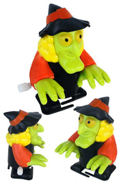 Witch Windup Wanda Green Halloween Wind Up Toy