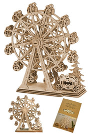 Ferris Wheel Wooden Kit Retro Ride DIY 3D Wood Puzzle