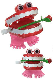 Romeo Hopping Teeth with Rose Wind Up | poptoptoys.