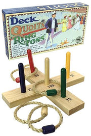 Deck Quoits Ring Toss English Game | poptoptoys.