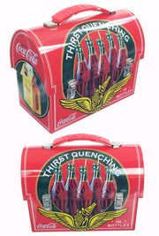 Coca Cola Tin Lunch Box Thirst Quenching | poptoptoys.