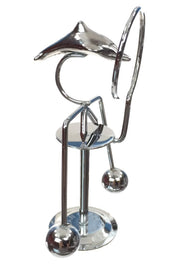 Dolphin in Ring Silver Balance Mini | poptoptoys.