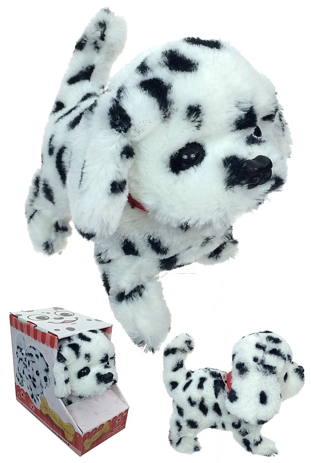 Dalmatian Soft Mechanical Puppy Toy