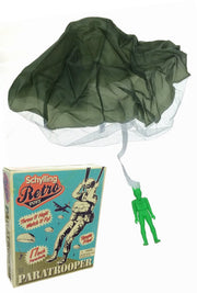 Paratrooper Parachute Soldier Schylling Retro | poptoptoys.
