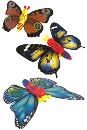 Colorful Butterfly Large Wings Wind Up