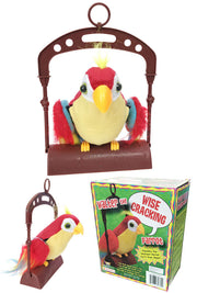 Talking Parrot Walter the Wise Cracking Bird | poptoptoys.