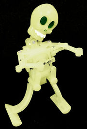 Skully Glowing Skeleton Noggin Bop Wind Up | poptoptoys.