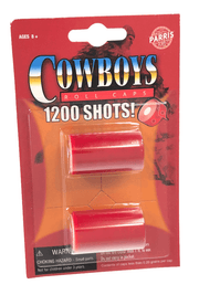 Paper Roll Caps Refill 1200 Shots : Cowboy