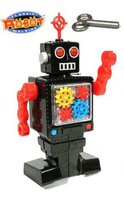 Gears Robot Black Walking Puzzle | poptoptoys.
