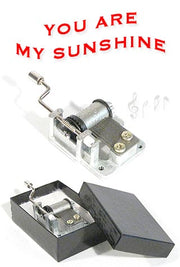 You Are My Sunshine Metal Music Box Windup | poptoptoys.