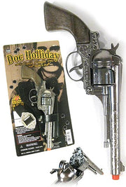 Doc Holliday Replica Revolver 12 Shot Ring Cap Gun | poptoptoys.