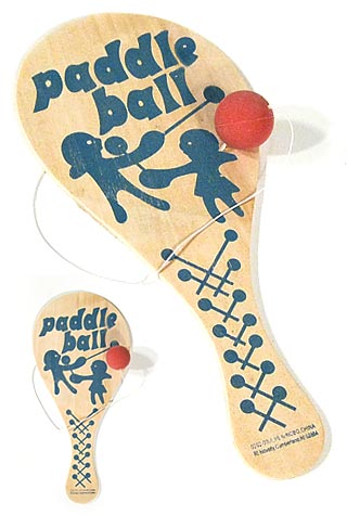 thumbnail interactive-video image 1 of MUSISALY 10Pcs Wooden Paddle Ball Unfinished Color Paddles For DIY... 1 of 14
