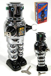 Roby Robot Cylinder Head R35 Chrome | poptoptoys.