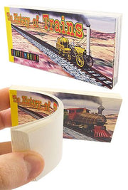 History of Trains Morphing Flip Book | poptoptoys.