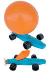 Balloon Powered Race Car Turquoise Blue Toy Indy Racer