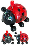 Ladybug Windup Toy Walking Wiggles Red