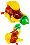 Squirrel Windup Toy Scamper Spinning with Acorn