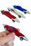Race Car Pen Shiny Retractable Ballpoint Rolling Writer