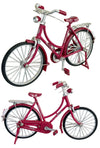 Retro Red Bicycle Metal : Girls Miniature Bike : Really Works