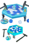 Penguin Breaking Ice Game : Large Family Skill Game
