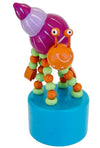 Hermit Crab Wooden Thumb Puppet Ocean Critter Toy