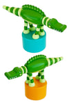 Alligator Wooden Thumb Puppet Toy