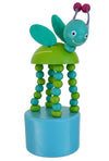 June Bug Wooden Thumb Puppet Happy Bug Toy
