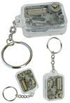 Worlds Smallest Music Box Wind Up Keychain