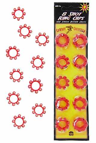 Ring Caps. Amazon Cowboy Collection Caps : 8 Shot Ring Caps : 160 Shots : Red Ring : 20 ...