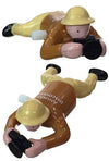 Crawling Photographer Brown Wind Up | poptoptoys.