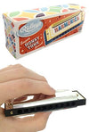 Harmonica Silver Honky Tonk Ridleys UK | poptoptoys.