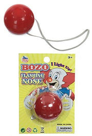 Bozo Clown Nose Flashing Red | poptoptoys.