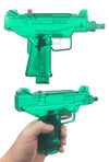 Uzi Green Water Gun Large Summer Toy | poptoptoys.