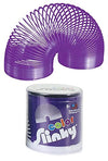 Color Slinky Purple Metal Spring Toy | poptoptoys.
