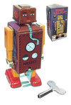 Lilliput Little Robot Tin Toy Golden Brown | poptoptoys.