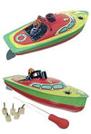 Victoria Colorful Pop Pop Tin Toy Boat | poptoptoys.
