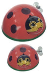 Large Ladybird Beetle Wind Up Tin Toy | poptoptoys.