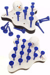 Melting Snowman Wooden Peg Game | poptoptoys.