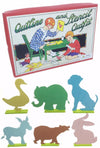 Outline and Stencil Outfit Craft Kit 1940 | poptoptoys.