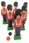 Bowling Skittles Set Guards On Parade | poptoptoys.