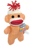 Sock Monkey Baby Soft Orange | poptoptoys.