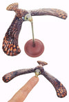 American Bald Eagle Balancing Bird Tin Toy | poptoptoys.