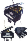 Black Grand Piano Ornament | poptoptoys.