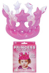 Princess for the Day Pink Inflatable Crown | poptoptoys.