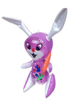 Long Ears Bunny Purple Inflatable 15 inch | poptoptoys.