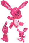 Heart Bunny Pink Inflatable 13 inch | poptoptoys.