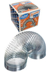 Ridleys Spring Toy Silver Metal Slinky | poptoptoys.