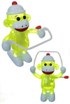 Sydney Sock Monkey Jump Rope Yellow | poptoptoys.