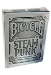 Silver Bicycle Steam Punk Playing Cards | poptoptoys.