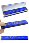 Blue Harmonica Large 24 Holes Bee Brand | poptoptoys.